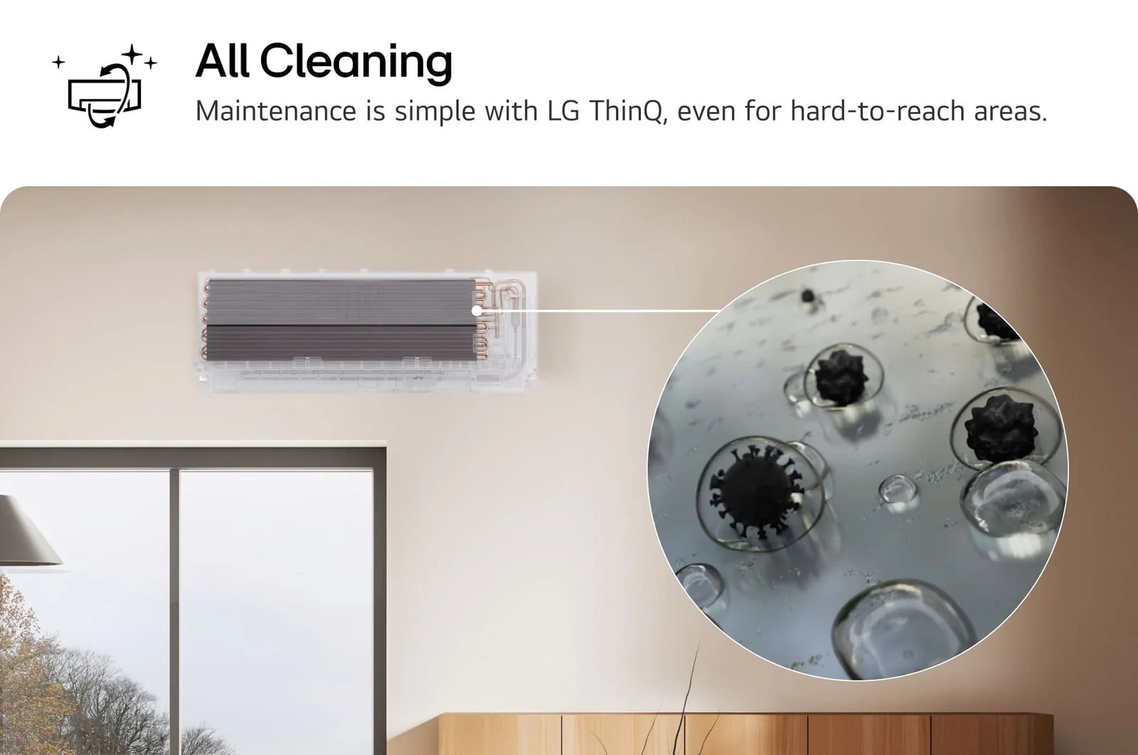 Aire Acondicionado LG DUALCOOL VF182C31 | Inverter | 18000 BTU | ThinQ | Wi-Fi - Image 7