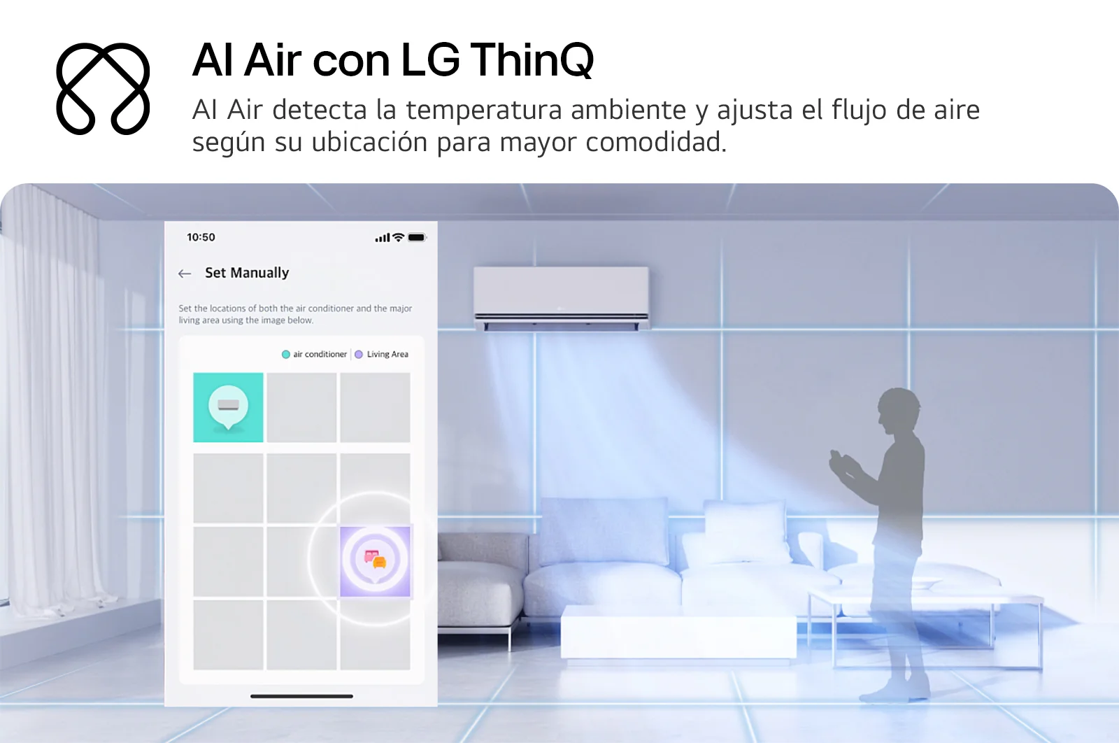 Aire Acondicionado LG DUALCOOL VF242C31 | Inverter | 24000 BTU | ThinQ | Wi-Fi - Image 5