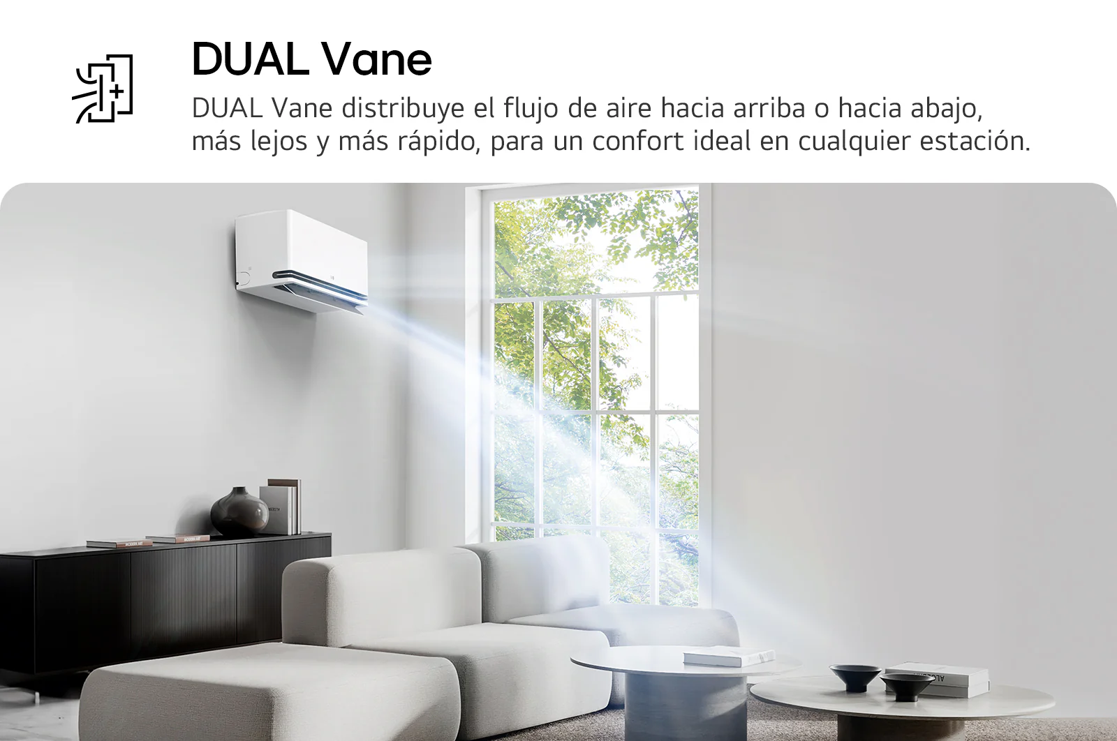 Aire Acondicionado LG DUALCOOL VF242C31 | Inverter | 24000 BTU | ThinQ | Wi-Fi - Image 8