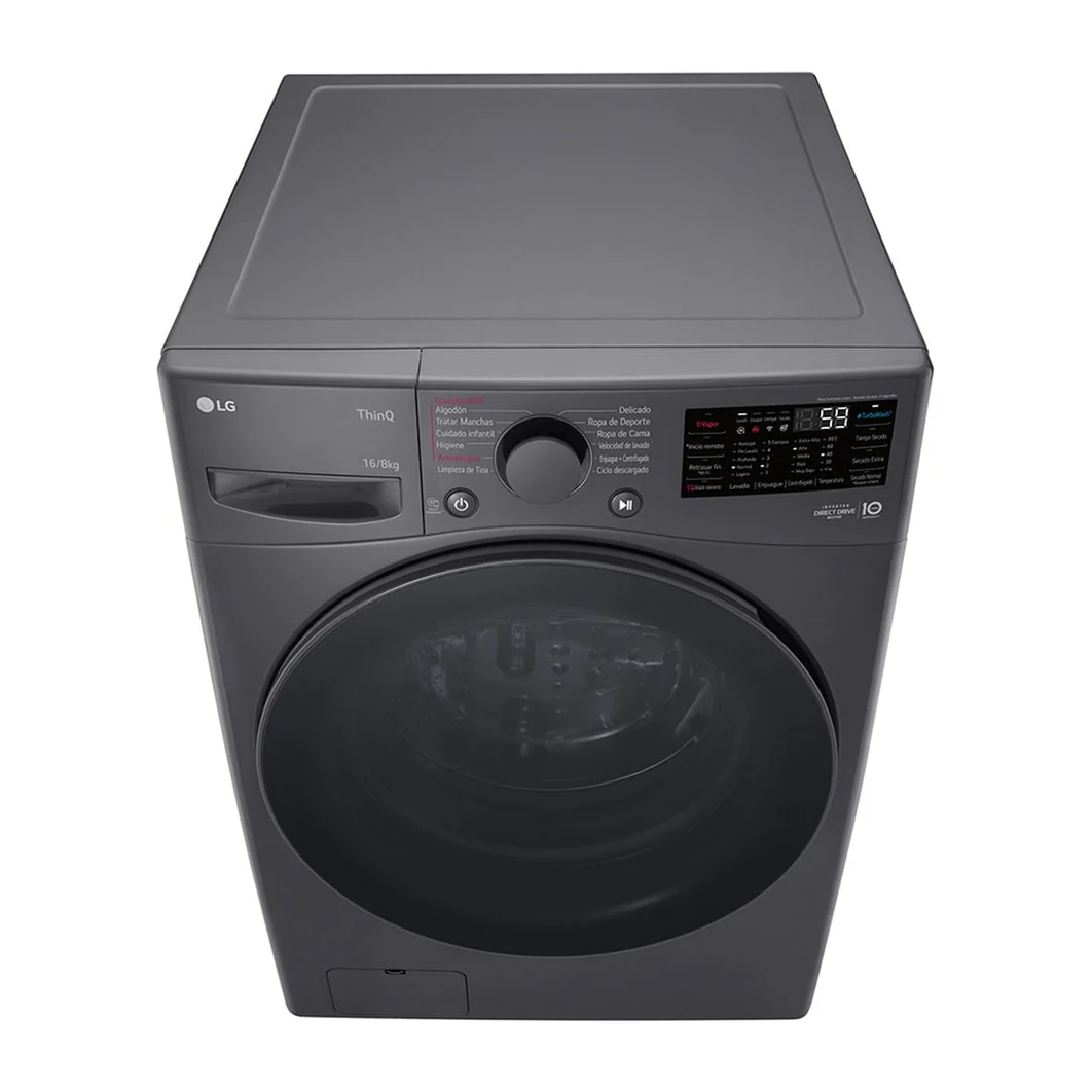 Lavadora y Secadora LG WD16MG2S6P | Eléctrica | 16Kg | Carga Frontal - Image 3