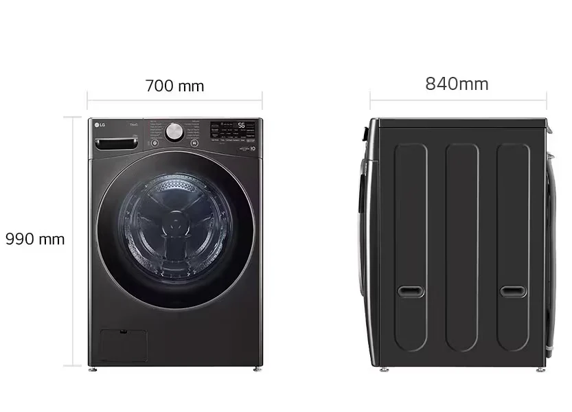 Lavadora LG WM23BFXS6 | 23KG | Carga Frontal - Image 8