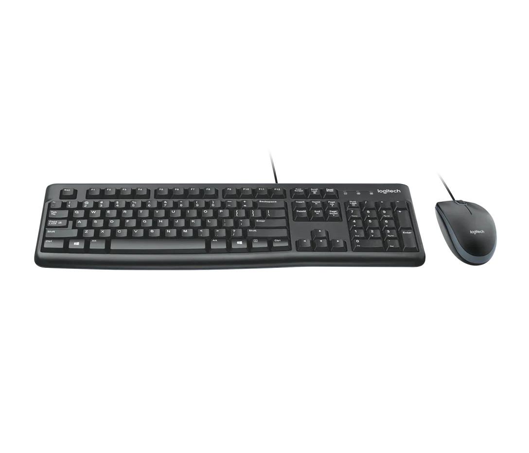 Teclado Logitech MK120 | Cableado | USB | Español - Image 2