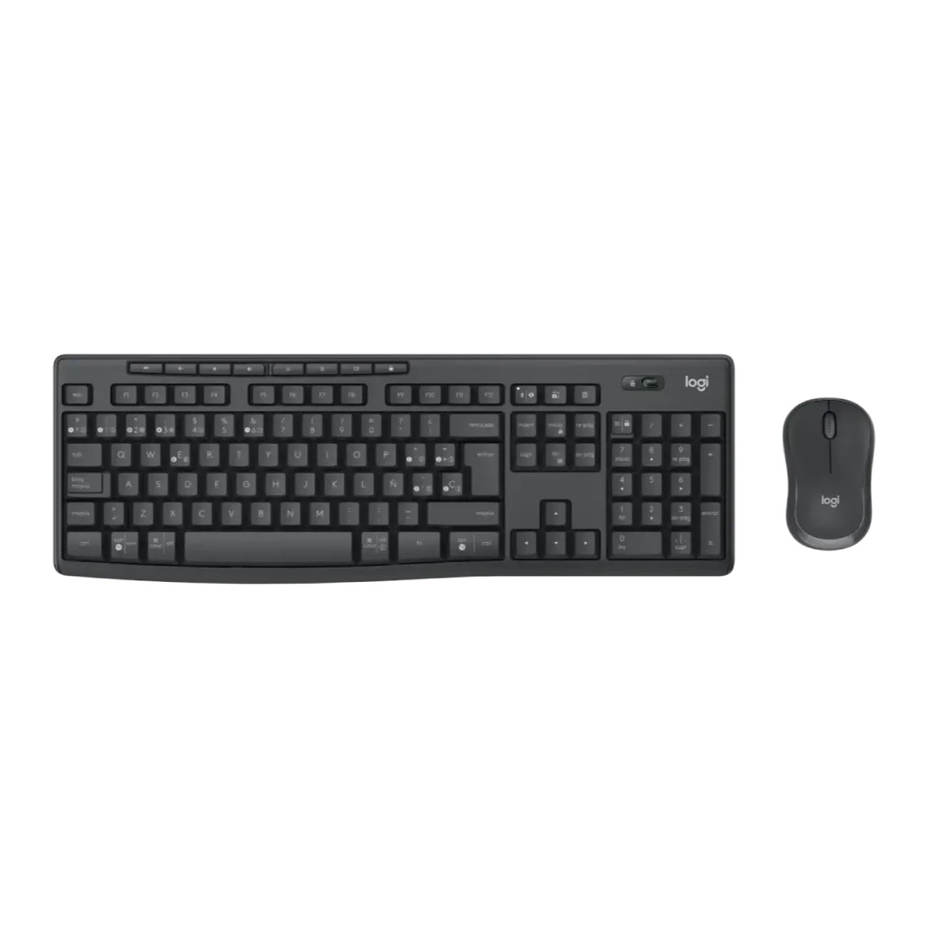 Teclado y Mouse Inalámbrico Logitech MK370 Combo for Business | Silencioso | USB