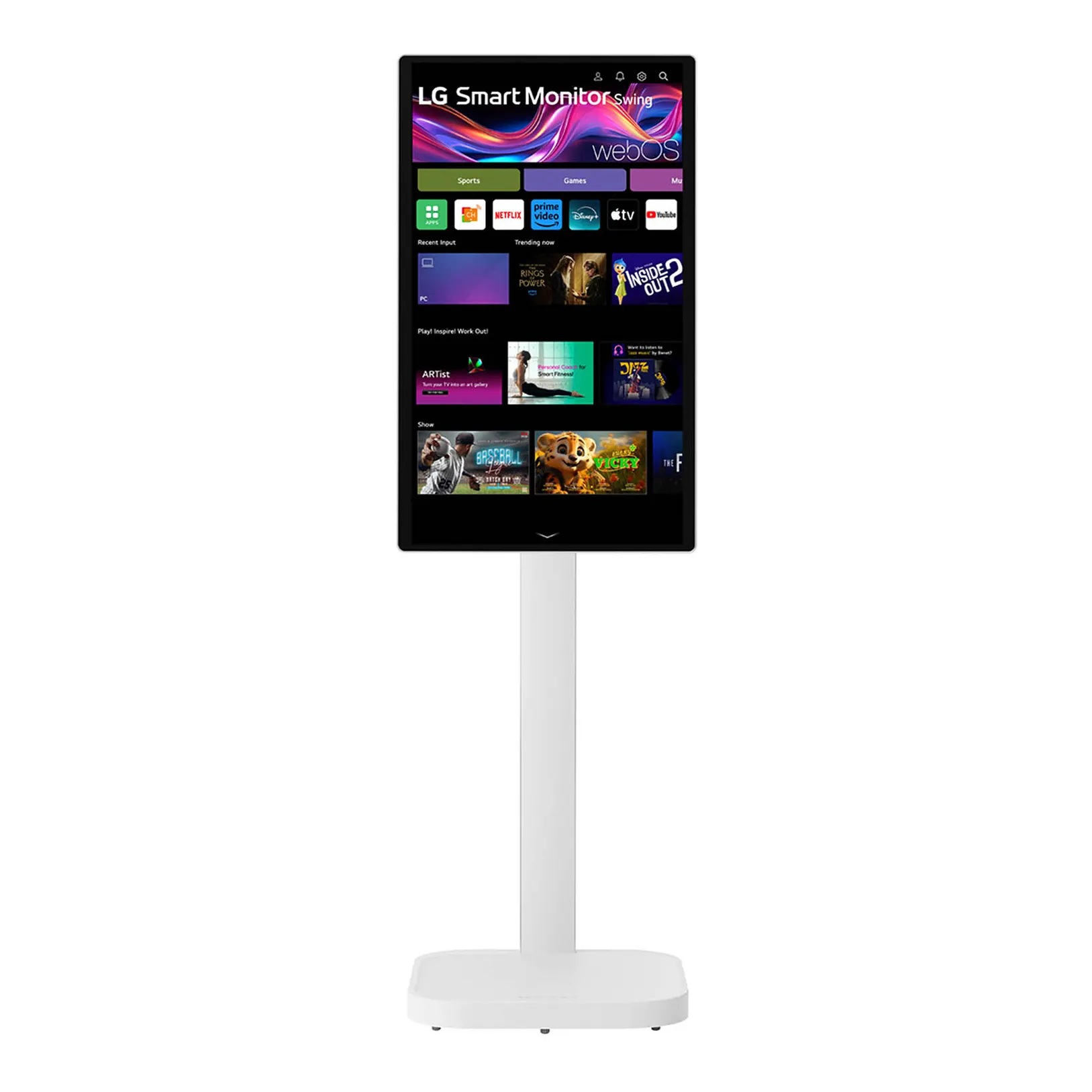Monitor Smart LG Swing | 31.5" | 4K | Táctil | WebOS | Bluetooth | USB-C | Wi-Fi | HDMI - Image 5