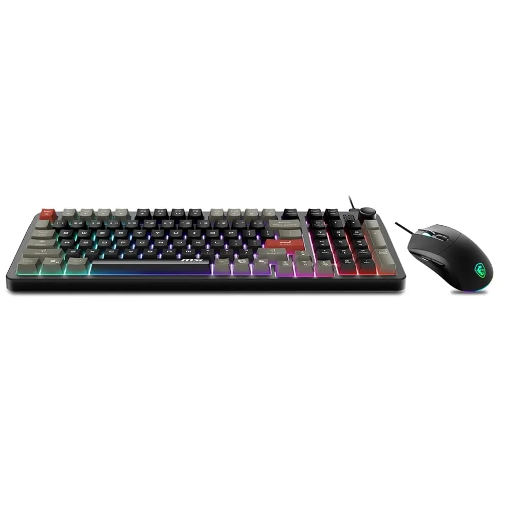 Combo Teclado/Mouse MSI Forge GK110 | USB 2.0 | Gaming