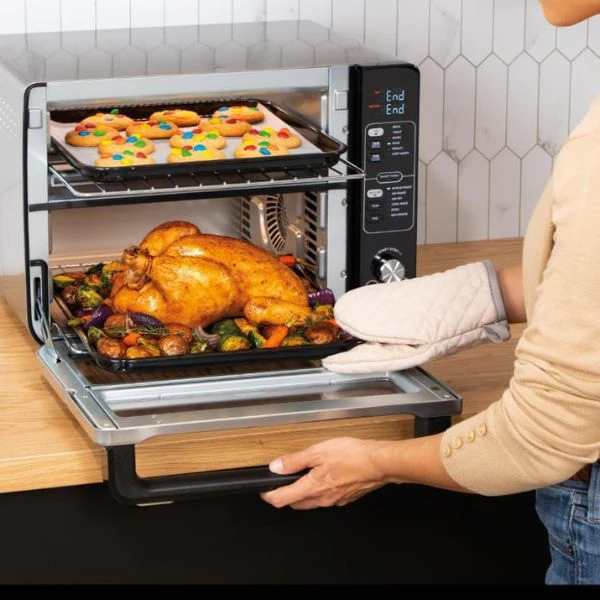 Horno Tostador Ninja Doble 12 en 1 Flex Door DCT401 - Image 5