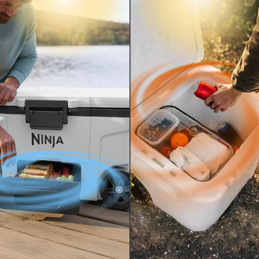 Cooler Ninja FrostVault 45QT FB245WH | Con Ruedas | Cold Dry Zone - Image 13