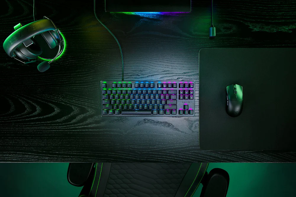 Razer Huntsman V3 X Tenkeyless | Teclado Gaming | RGB | USB - Image 2