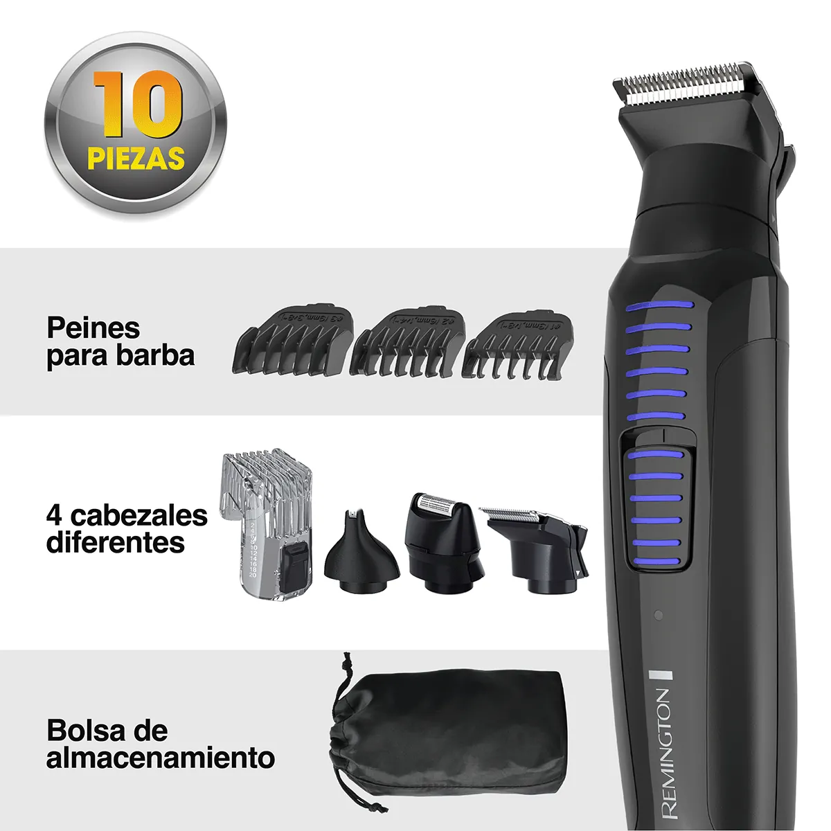 Cortador Cabello Remington PG6125 | Todo en Uno | Recargable - Image 5