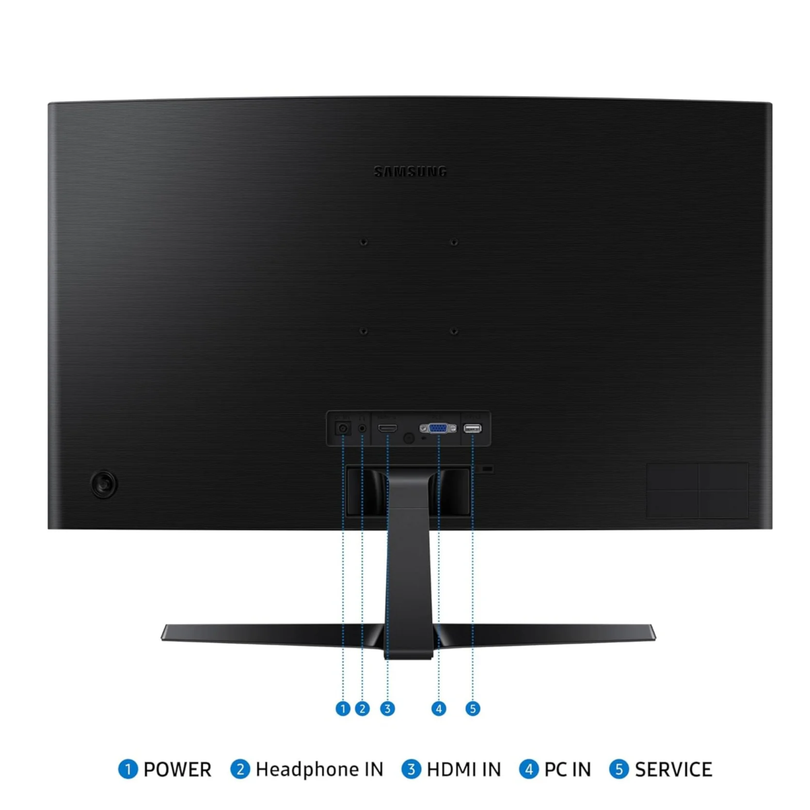 Monitor Curvo Samsung Essential S30GD | 27" | 1920x1080 | 100Hz | VGA | HDMI - Image 6