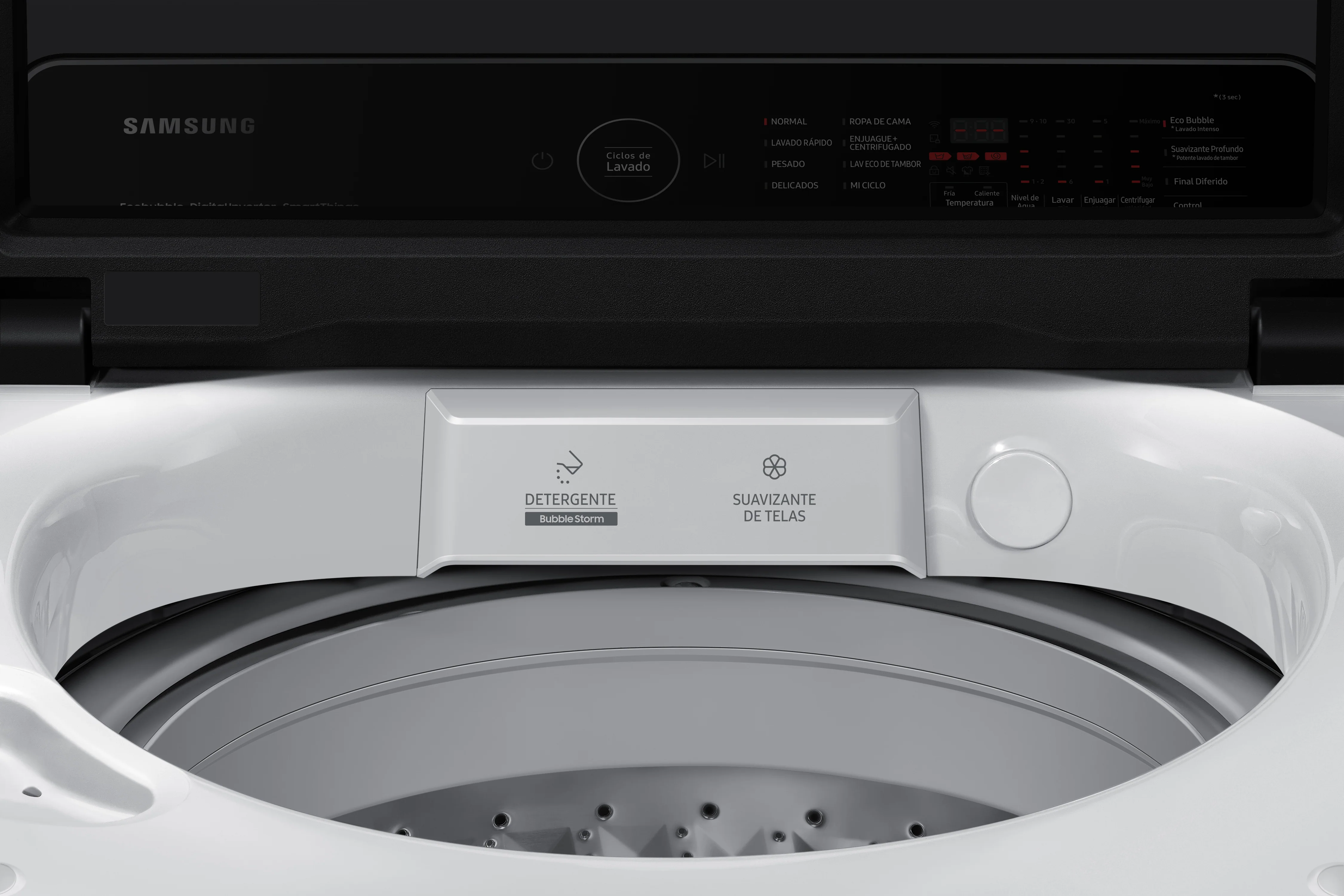 Lavadora Samsung WA19CG6442BW/AP | Inverter | 19kg | Carga Superior - Image 3