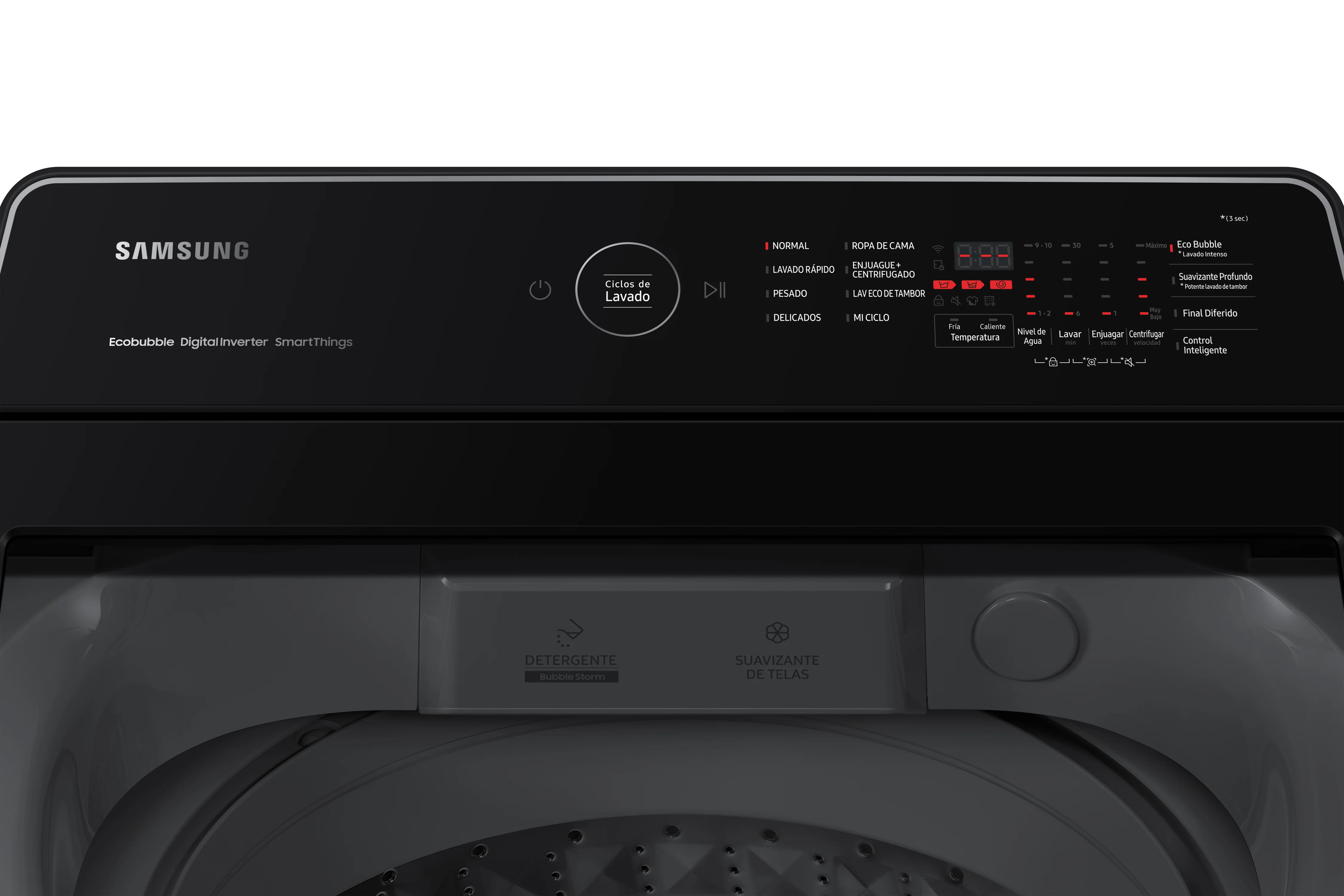 Lavadora Samsung WA19CG6442BW/AP | Inverter | 19kg | Carga Superior - Image 4