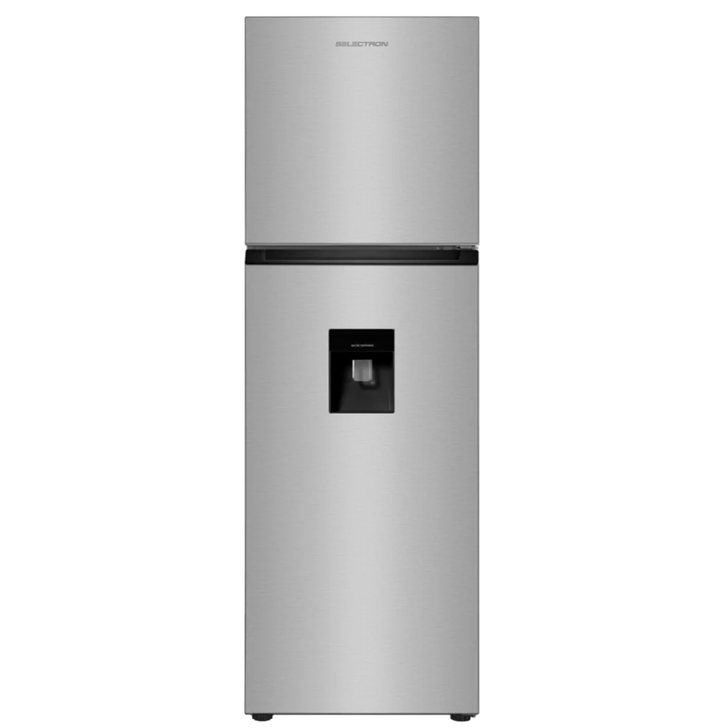 Refrigeradora Selectron RFT-2490I | Inverter | 9 pies cúbicos | Top Mount | Dispensador de Agua