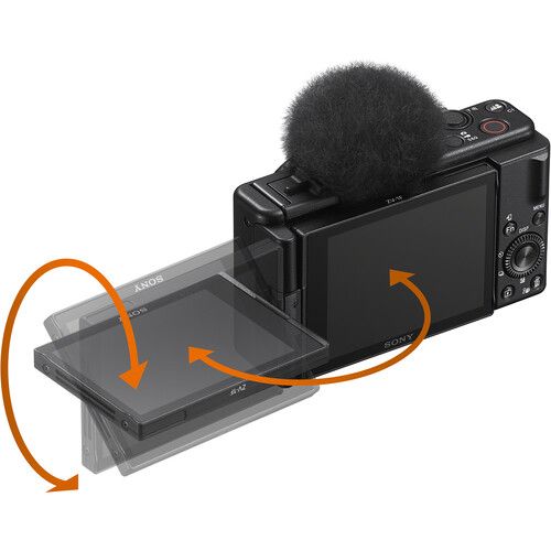 Cámara Digital para Videoblogs Sony ZV-1F/BQ | 20.1MP | Sensor Exmor | Táctil | Wi-Fi | Bluetooth | USB - Image 6
