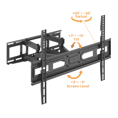 Soporte para Televisor Selectron TVB-3780FM | 37'' a 80'' | 40kg - Image 3