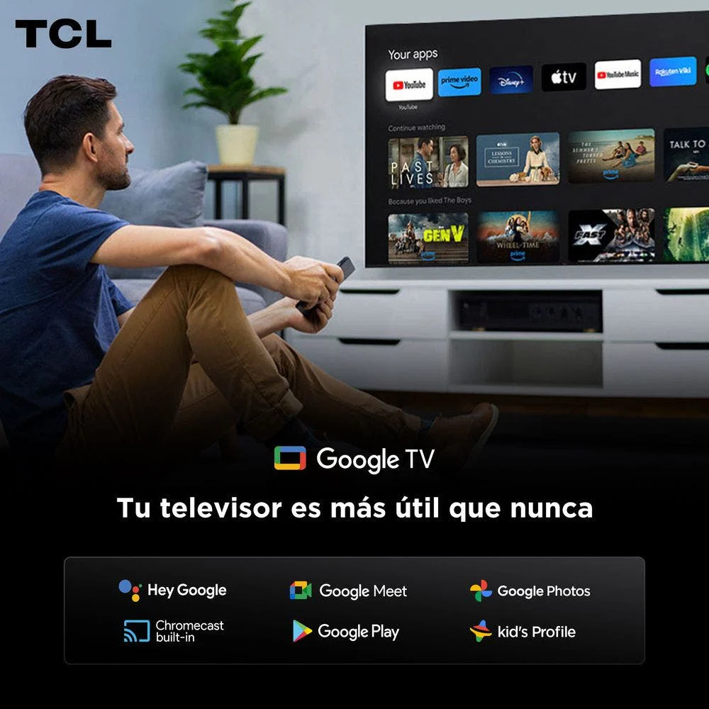 Televisor TCL Mini Led 85C6K | 85" | 4K | Google TV | HDMI | USB | Wi-Fi | Bluetooth - Image 6