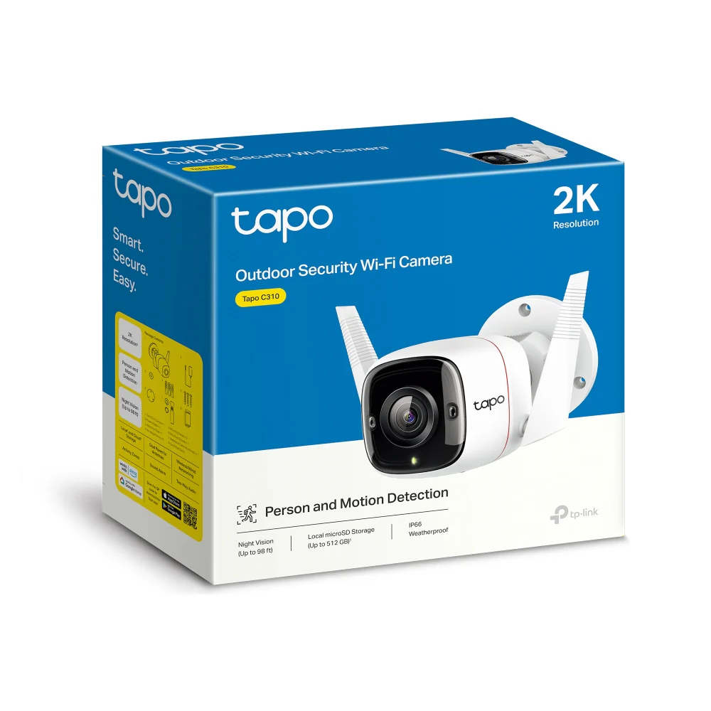 Cámara de Vigilancia Para Exteriores TP Link Tapo C310 | Wi-Fi | Detección IA - Image 10