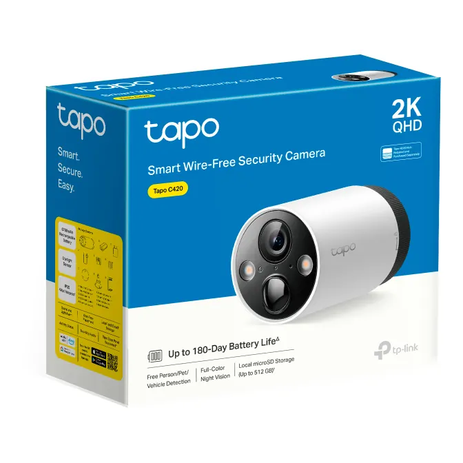 Cámara de Vigilancia TP-Link Tapo C420 - Image 3