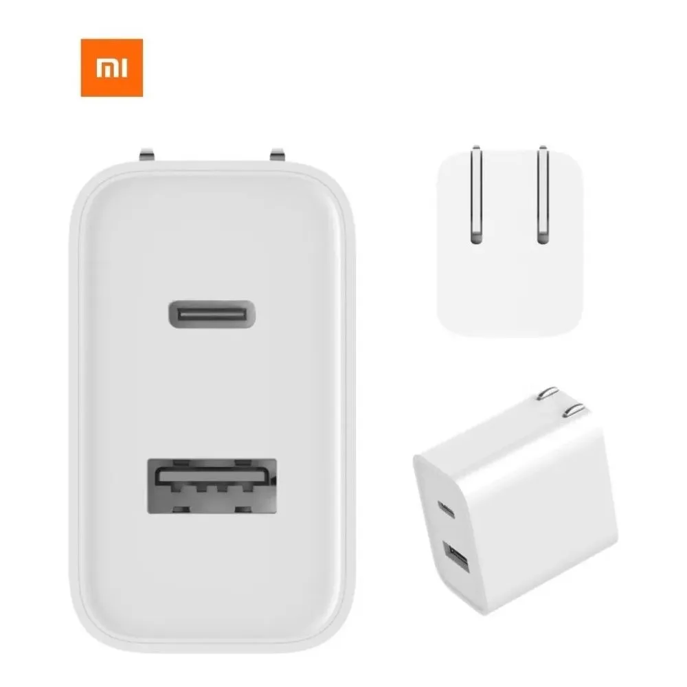 Mi Cargador de Pared Dual | USB-C | USB-A | 33W