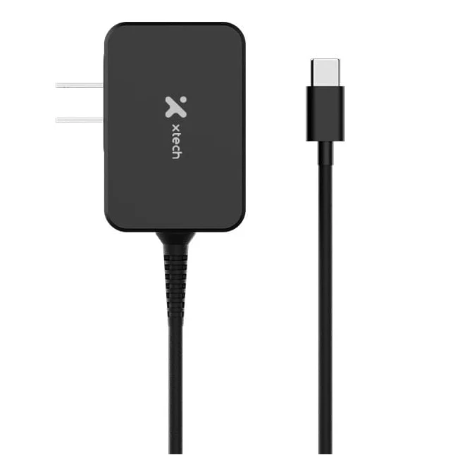 Adaptador de Corriente XTECH XTC-230 | USB-C | GaN 65W | 1.8m